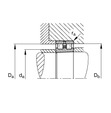 �A���L���S�� NN3096-AS-K-M-SP, ����(j��) DIN 5412-4 �˜ʵ���Ҫ�ߴ�, �Ƕ�λ�S��, �p�������F�����F�� 1:12 ���ɷ��x, �����ּ����pС�ď���Ȳ���϶�����ƹ���